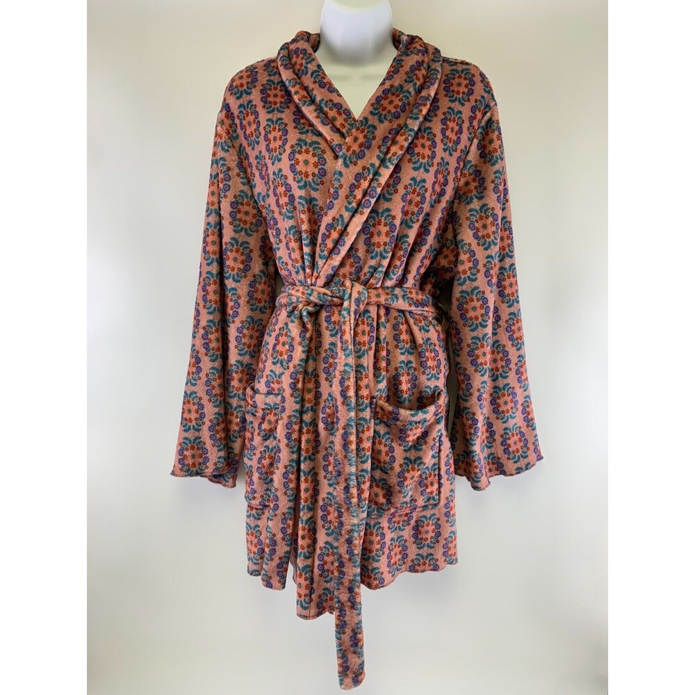 NATURAL LIFE Floral Patterned Robe - Multicolor